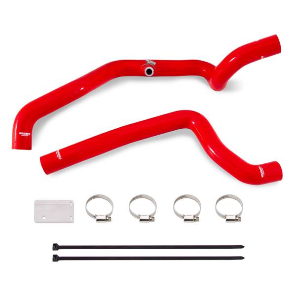 Mishimoto - Mishimoto 18+ Jeep Wrangler JL 2.0L Red Silicone Radiator Coolant Hose Kit - MMHOSE-JLH-18RD