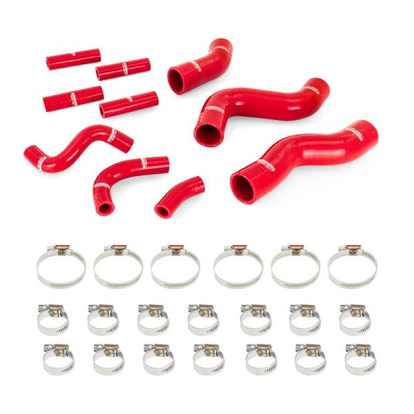 Mishimoto - Mishimoto 92-97 Land Cruiser Silicone Radiator & Heater Hose - Red - MMHOSE-LCR-92KRD