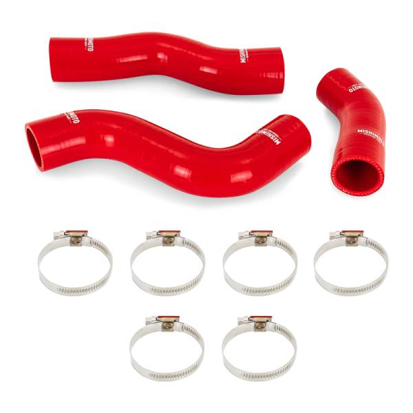 Mishimoto - Mishimoto 92-97 Land Cruiser 4.5L I6 Silicone Radiator Hose Kit - Red - MMHOSE-LCR-92RD