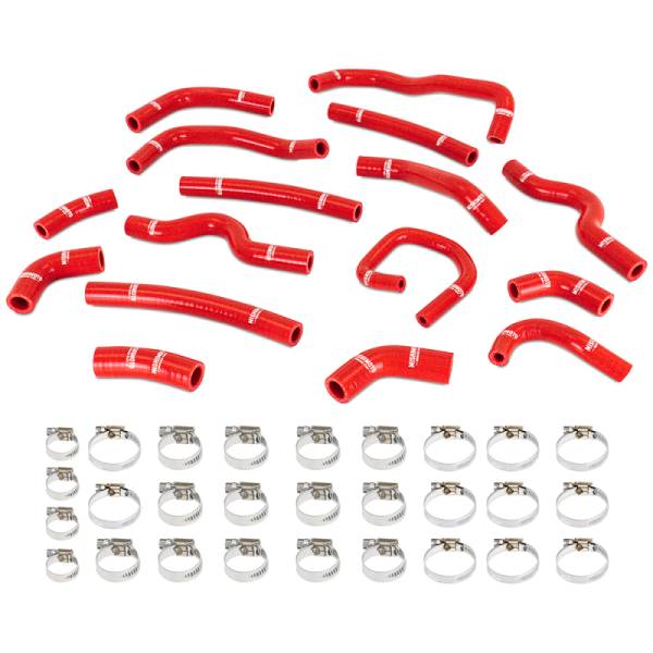 Mishimoto - Mishimoto 98-07 Land Cruiser 4.7L V8 Silicone Heater Hose Kit - Red - MMHOSE-LCR-99HHRD