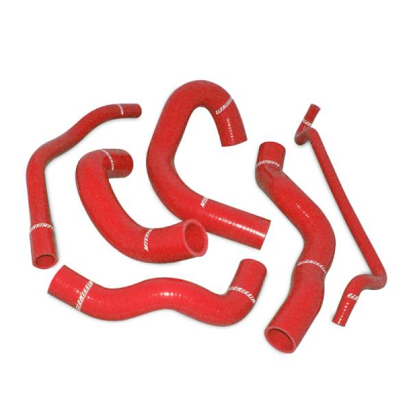 Mishimoto - Mishimoto 05-06 Ford Mustang GT V8 / 05-10 GT500 Red Silicone Hose Kit - MMHOSE-MUS-05RD