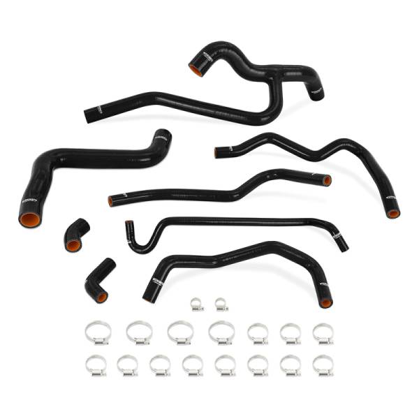 Mishimoto - Mishimoto 05-10 Mustang V6 Silicone Radiator & Heater Hose Kit - Black - MMHOSE-MUS40-05BK