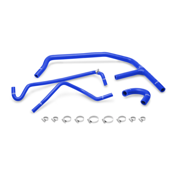 Mishimoto - Mishimoto 15+ Ford Mustang EcoBoost Blue Silicone Ancillary Hose Kit - MMHOSE-MUS4-15ANCBL