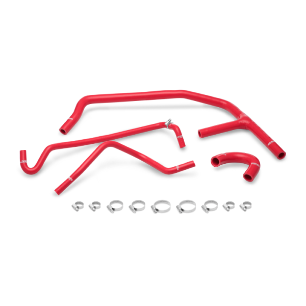 Mishimoto - Mishimoto 15+ Ford Mustang EcoBoost Red Silicone Ancillary Hose Kit - MMHOSE-MUS4-15ANCRD