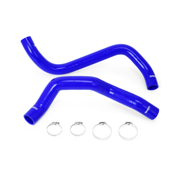 Mishimoto - Mishimoto 2001-2004 Ford Mustang 3.8L V6 Blue Silicone Hose Kit - MMHOSE-MUS6-01BL