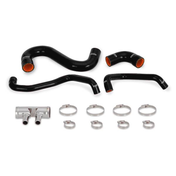 Mishimoto - Mishimoto 2015+ Ford Mustang GT Silicone Lower Radiator Hose - Black - MMHOSE-MUS8-15LBK