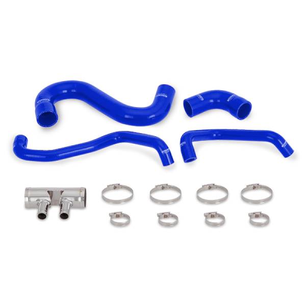 Mishimoto - Mishimoto 2015+ Ford Mustang GT Silicone Lower Radiator Hose - Blue - MMHOSE-MUS8-15LBL