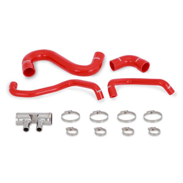 Mishimoto - Mishimoto 2015+ Ford Mustang GT Silicone Lower Radiator Hose - Red - MMHOSE-MUS8-15LRD