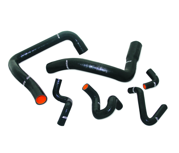 Mishimoto - Mishimoto 86-93 Ford Mustang Black Silicone Hose Kit - MMHOSE-MUS-86BK