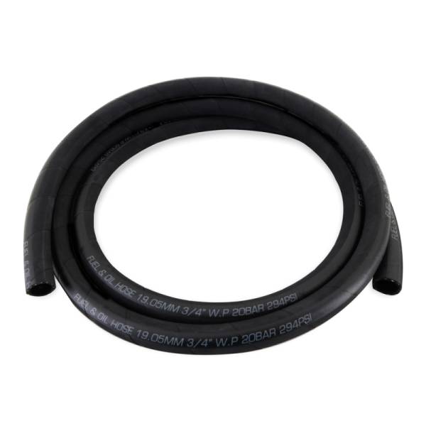 Mishimoto - Mishimoto Push Lock Hose, Black, -12AN, 120in Length - MMHOSE-PL-12-120