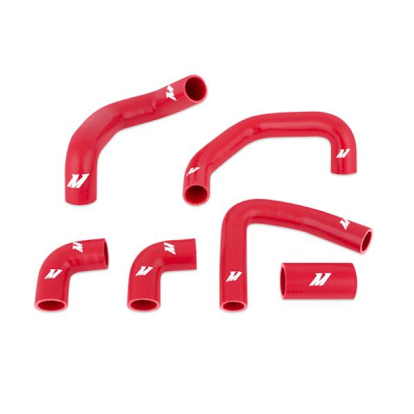 Mishimoto - Mishimoto 90-95 Chevy Corvette ZR1 Red Silicone Hose Kit - MMHOSE-VET-90RD