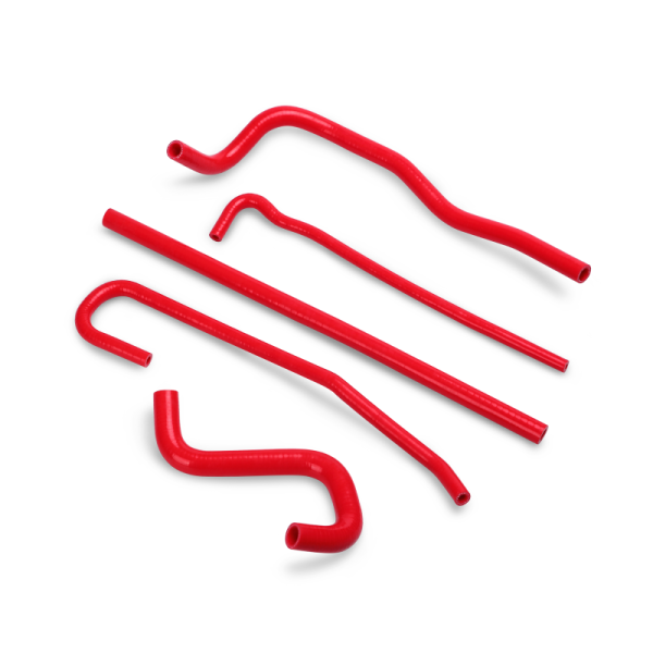 Mishimoto - Mishimoto 97-04 Chevy Corvette/Z06 Red Silicone Ancillary Hose Kit - MMHOSE-VET-97ANCRD