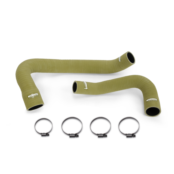 Mishimoto - Mishimoto 07-11 Jeep Wrangler 6cyl Silicone Hose Kit Olive Drab - MMHOSE-WR6-07OD