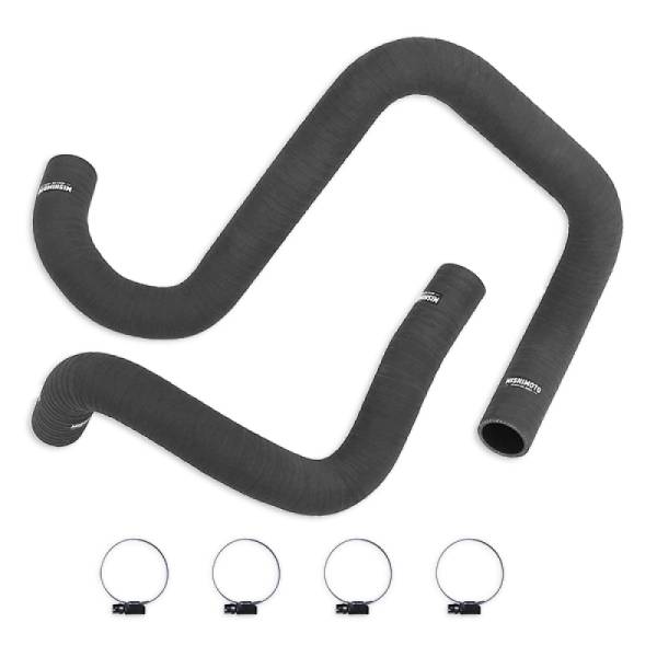 Mishimoto - Mishimoto 2012+ Jeep Wrangler 6cyl Matte Black Silicone Hose Kit - MMHOSE-WR6-12MBK