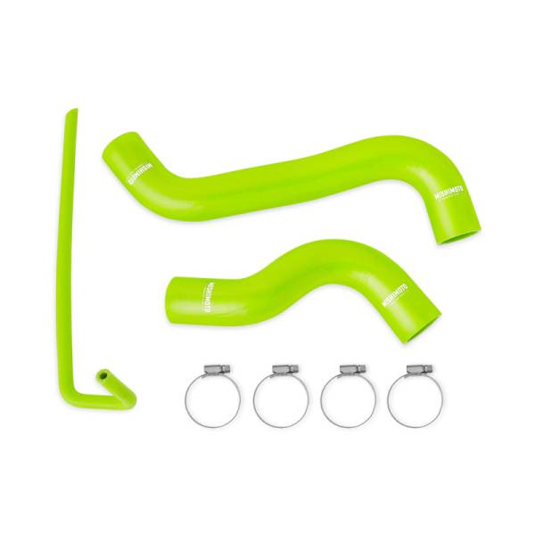 Mishimoto - Mishimoto 2015+ Subaru WRX Silicone Radiator Coolant Hose Kit - Neon Yellow - MMHOSE-WRX-15NY