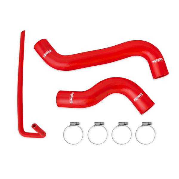 Mishimoto - Mishimoto 2015+ Subaru WRX Silicone Radiator Coolant Hose Kit - Red - MMHOSE-WRX-15RD