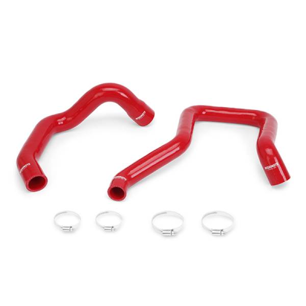 Mishimoto - Mishimoto 91-01 Jeep Cherokee XJ 4.0L Silicone Coolant Hose Kit - Red - MMHOSE-XJ6-91RD