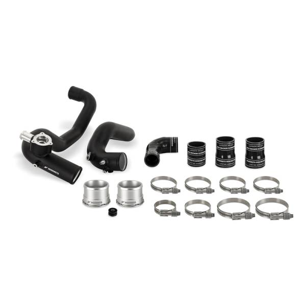 Mishimoto - Mishimoto 21+ Bronco 2.3L Intercooler Pipe Kit Micro Wrinkle Black - MMICP-BR23-21MWBK