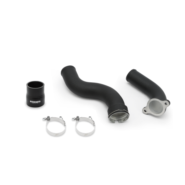 Mishimoto - Mishimoto 2016+ Chevrolet Camaro 2.0T/2013+ Cadillac ATS Hot-Side I/C Pipe Kit - Wrinkle Black - MMICP-CAM4-16HWBK