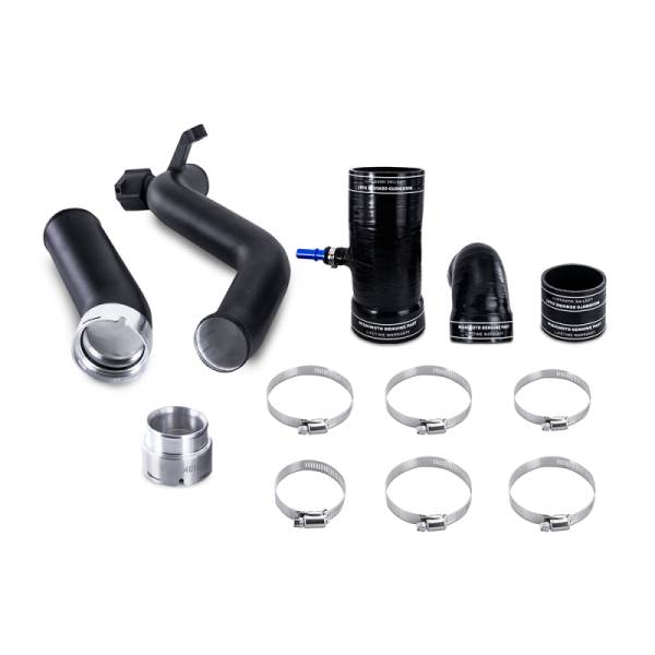 Mishimoto - Mishimoto 2019+ Ford Ranger 2.3L Intercooler Pipe & Boot Kit - Micro-Wrinkle Black - MMICP-RGR-19KMWBK