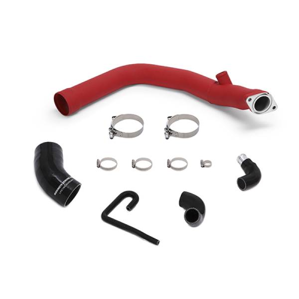 Mishimoto - Mishimoto 2015 Subaru WRX Charge Pipe Kit - Wrinkle Red - MMICP-WRX-15WRD