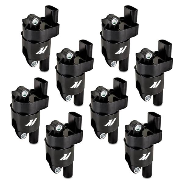 Mishimoto - Mishimoto 2007+ GM LS Round Style Engine Ignition Coil Set - MMIG-LSRD-0708