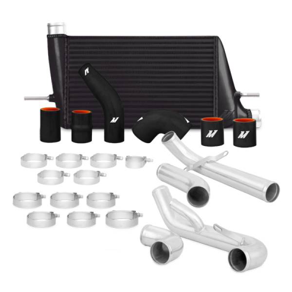 Mishimoto - Mishimoto 08+ Mitsubishi Evo X Front-Mount Intercooler Kit - Black - MMINT-EVO-10KBK