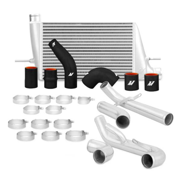 Mishimoto - Mishimoto 08+ Mitsubishi Evo X Front-Mount Intercooler Kit - Silver - MMINT-EVO-10KSL