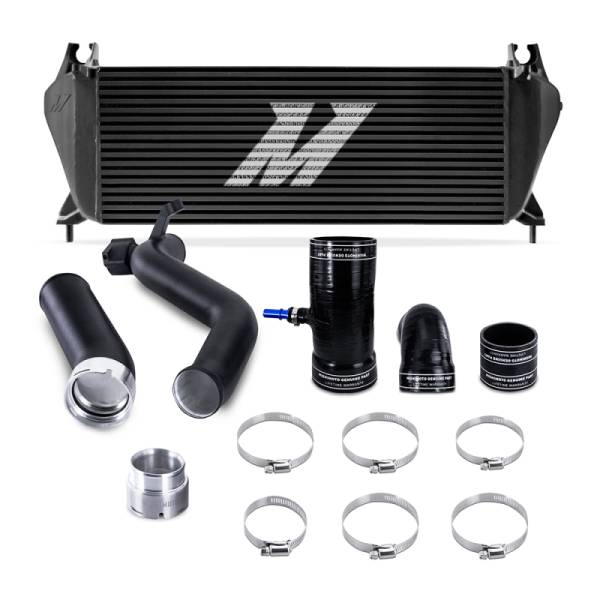 Mishimoto - Mishimoto 19+ Ford Ranger 2.3L EcoBoost Intercooler Kit - Black + MWBK Pipes - MMINT-RGR-19KBKBK