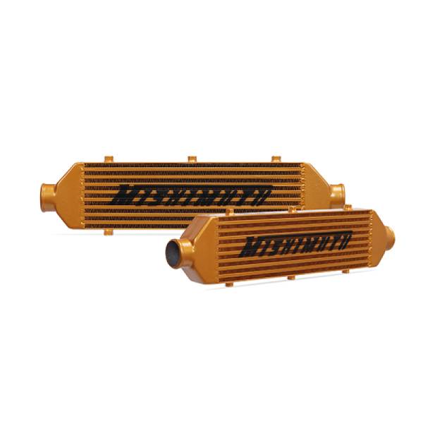 Mishimoto - Mishimoto Universal Gold Z Line Intercooler  Overall Size: 28x8x3 Core Size: 21x6x2.5 Inlet / Outlet - MMINT-UZG