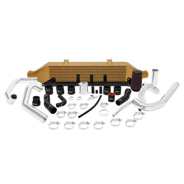 Mishimoto - Mishimoto WRX/STI Front Mount Intercooler Kit w/ Intake - Gold - MMINT-WRX-01AIG