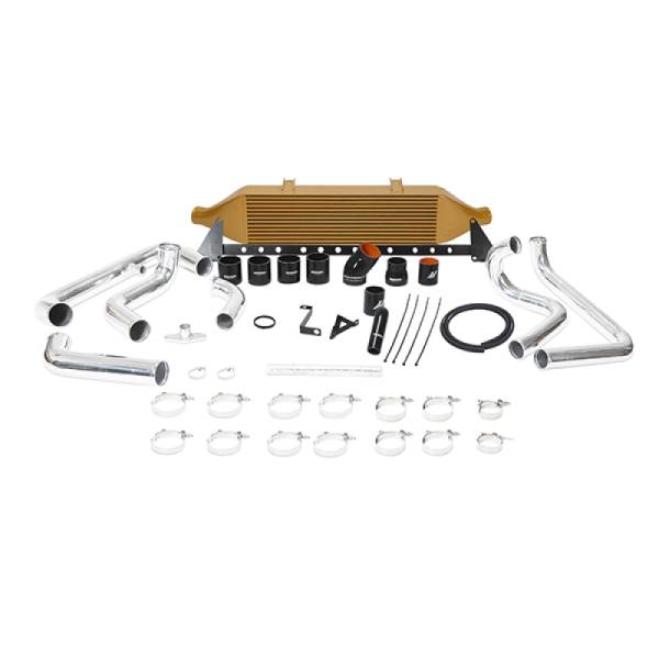 Mishimoto - Mishimoto 08+ Subaru WRX Front-Mount Intercooler Kit w/ Air Box - Gold - MMINT-WRX-08AIG