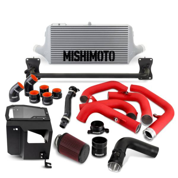 Mishimoto - Mishimoto 2022+ WRX Intercooler Kit W/ Intake SL Core WRD Pipes - MMINT-WRX-22AISLRD