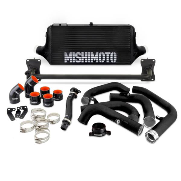 Mishimoto - Mishimoto 2022+ WRX Front Mount Intercooler Kit BK Core MWBK Pipes - MMINT-WRX-22BKBK