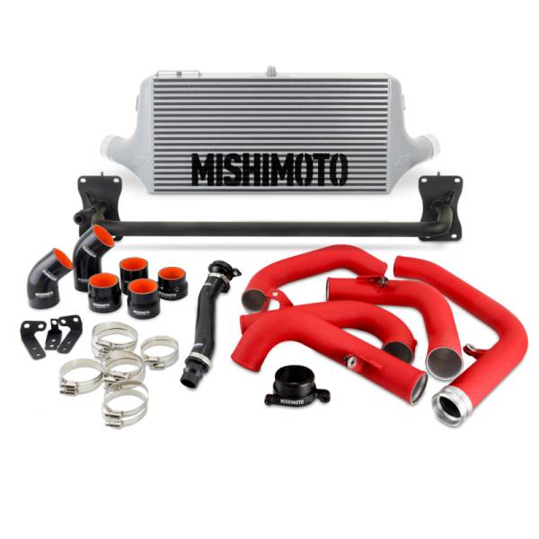 Mishimoto - Mishimoto 2022+ WRX Front Mount Intercooler Kit SL Core WRD Pipes - MMINT-WRX-22SLRD