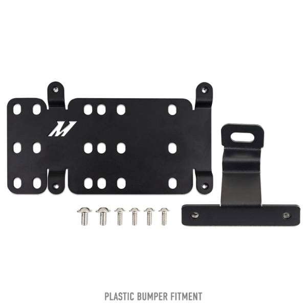 Mishimoto - Mishimoto 2021+ Ford Bronco Plastic Bumper License Plate Relocation - MMLP-BR-21S