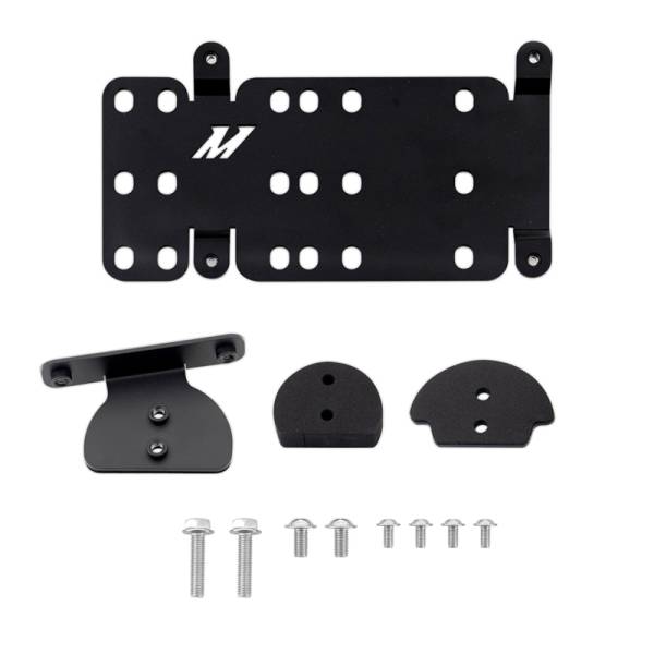 Mishimoto - Mishimoto 19-21 Chevy 1500 Tow Hook License Plate Relocation Bracket - MMLP-T1-19