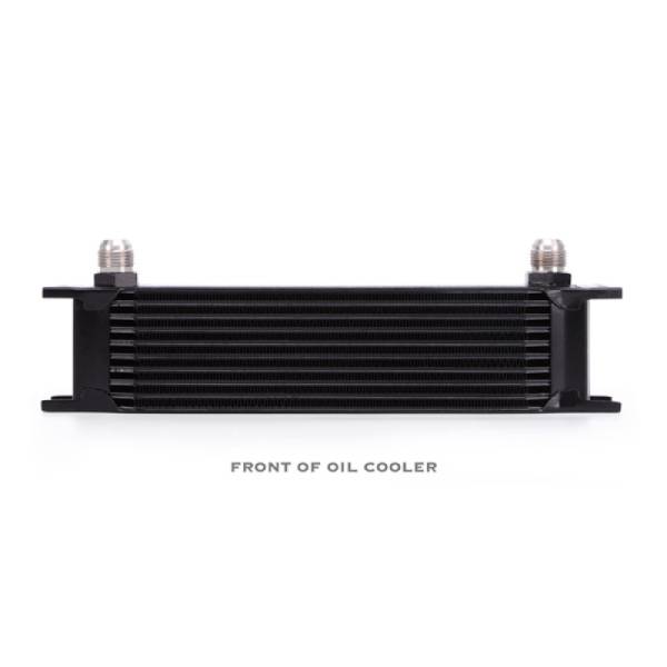 Mishimoto - Mishimoto Universal 10 Row Oil Cooler - Black - MMOC-10BK