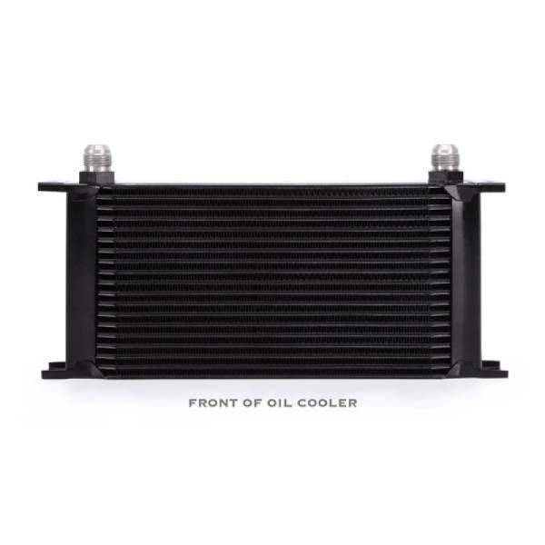 Mishimoto - Mishimoto Universal 19 Row Oil Cooler - Black - MMOC-19BK