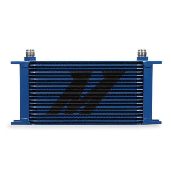 Mishimoto - Mishimoto Universal 19 Row Oil Cooler - Blue - MMOC-19BL