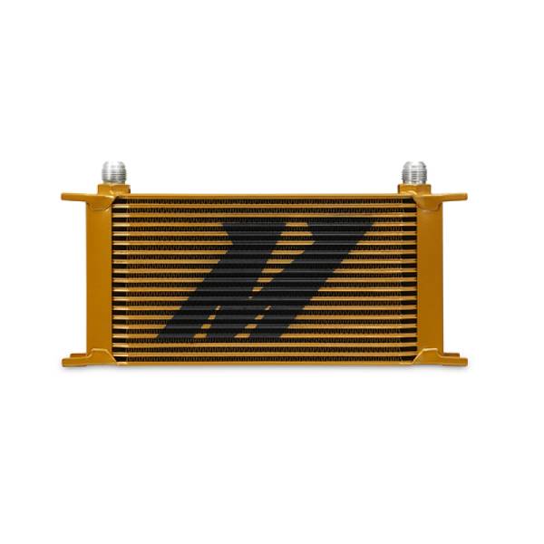 Mishimoto - Mishimoto Universal 19 Row Oil Cooler - Gold - MMOC-19G