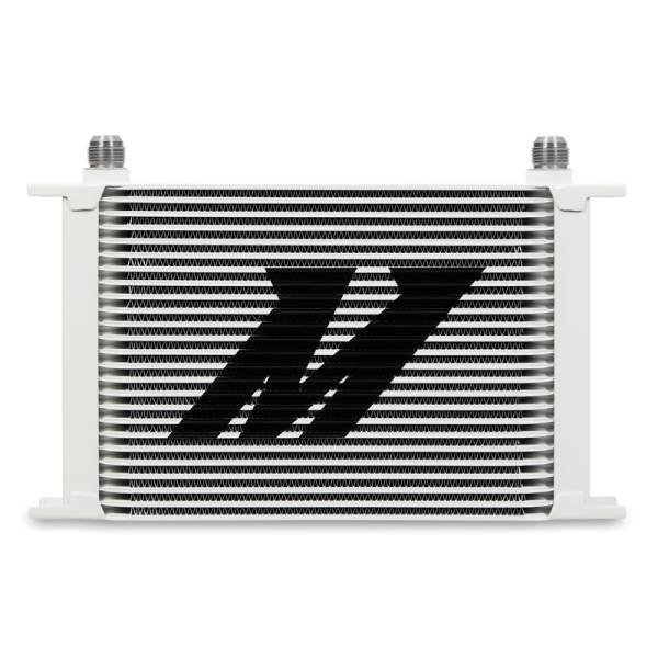 Mishimoto - Mishimoto Universal 25 Row Oil Cooler Kit - White - MMOC-25WT