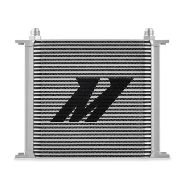 Mishimoto - Mishimoto Universal 34 Row Oil Cooler - Silver - MMOC-34SL