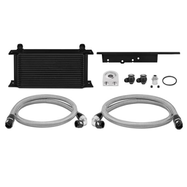 Mishimoto - Mishimoto 03-09 Nissan 350Z / 03-07 Infiniti G35 (Coupe Only) Oil Cooler Kit - Black - MMOC-350Z-03BK