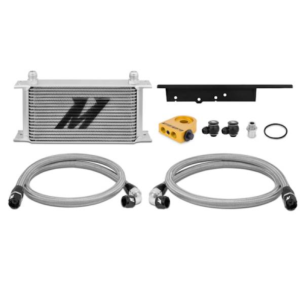 Mishimoto - Mishimoto 03-09 Nissan 350Z / 03-07 Infiniti G35 (Coupe Only) Oil Cooler Kit - Thermostatic - MMOC-350Z-03T