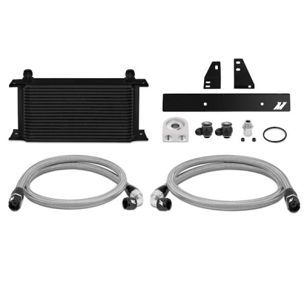 Mishimoto - Mishimoto 09+ Nissan 370Z / 08+ Infiniti G37 (Coupe Only) Oil Cooler Kit - Black - MMOC-370Z-09BK