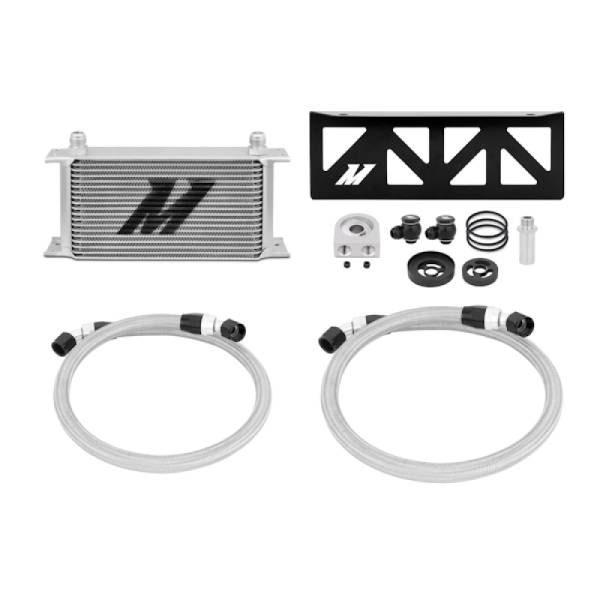 Mishimoto - Mishimoto 13+ Subaru BRZ / 13+ Scion FR-S Oil Cooler Kit - Silver - MMOC-BRZ-13