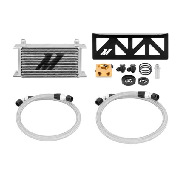 Mishimoto - Mishimoto 13+ Subaru BRZ/Scion FR-S Thermostatic Oil Cooler Kit - Silver - MMOC-BRZ-13T