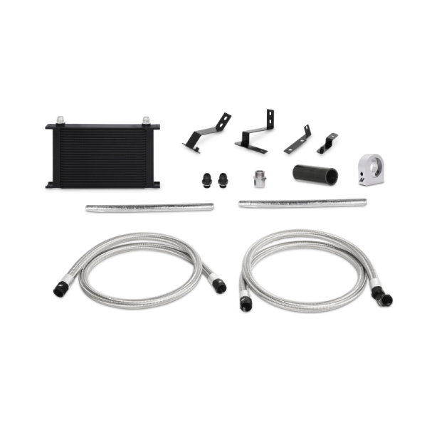 Mishimoto - Mishimoto 16+ Chevrolet Camaro LT 2.0 Oil Cooler Kit - Black - MMOC-CAM4-16BK