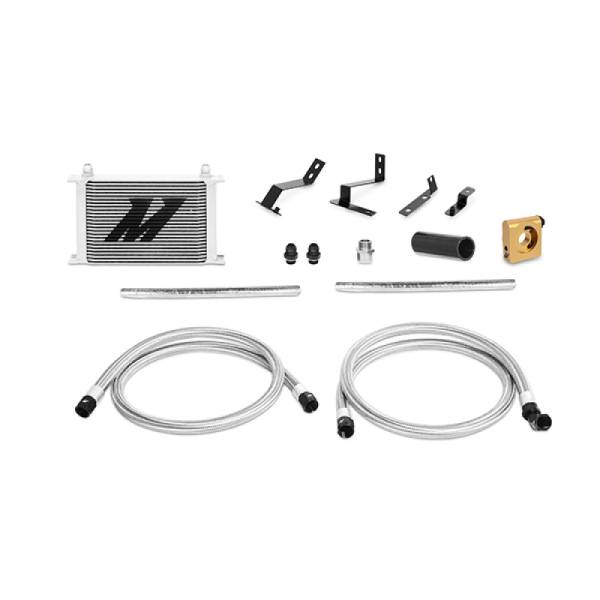 Mishimoto - Mishimoto 2016+ Chevrolet Camaro 2.0t Thermostatic Oil Cooler Kit Silver - MMOC-CAM4-16TSL